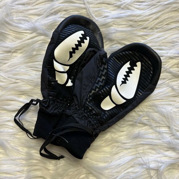 Crab Grap Snowboarding Park Gloves / Mittens Rubberized Palm Unisex XS 7” Palm - Picture 1 of 6